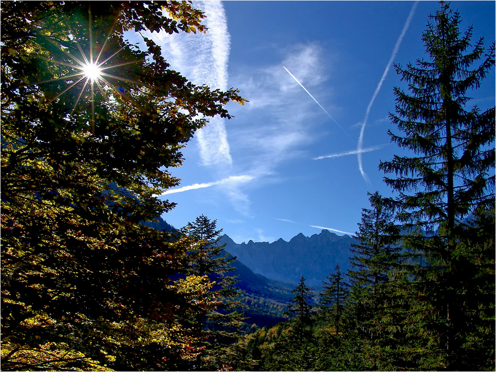 Karwendel im Oktober