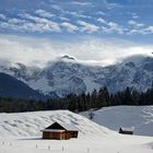 Karwendel in den Wolken