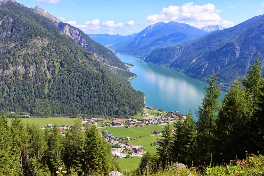 Karwendel (Tirol; Blick auf den Achensee)