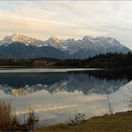 Karwendelblick am Barmsee