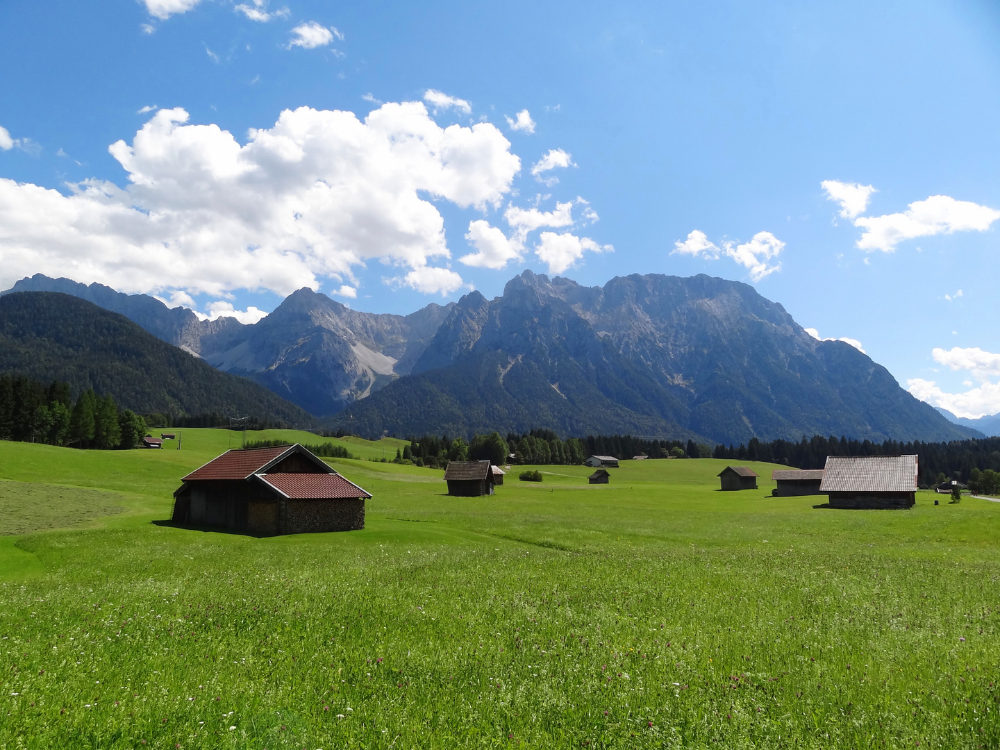 Karwendelgebirge bei Mittenwald