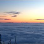 Karwendelgebirge hinterm Nebelmeer