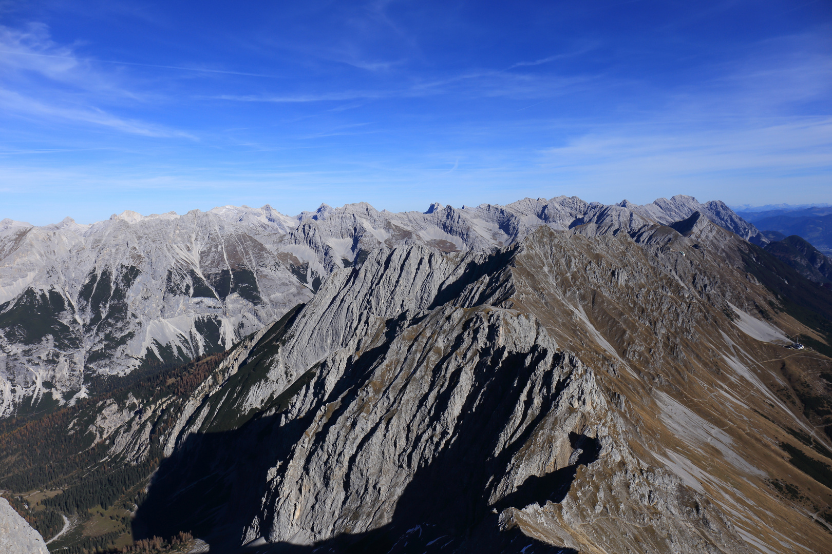 Karwendelgebirge mit Nordkette (Seegrube)