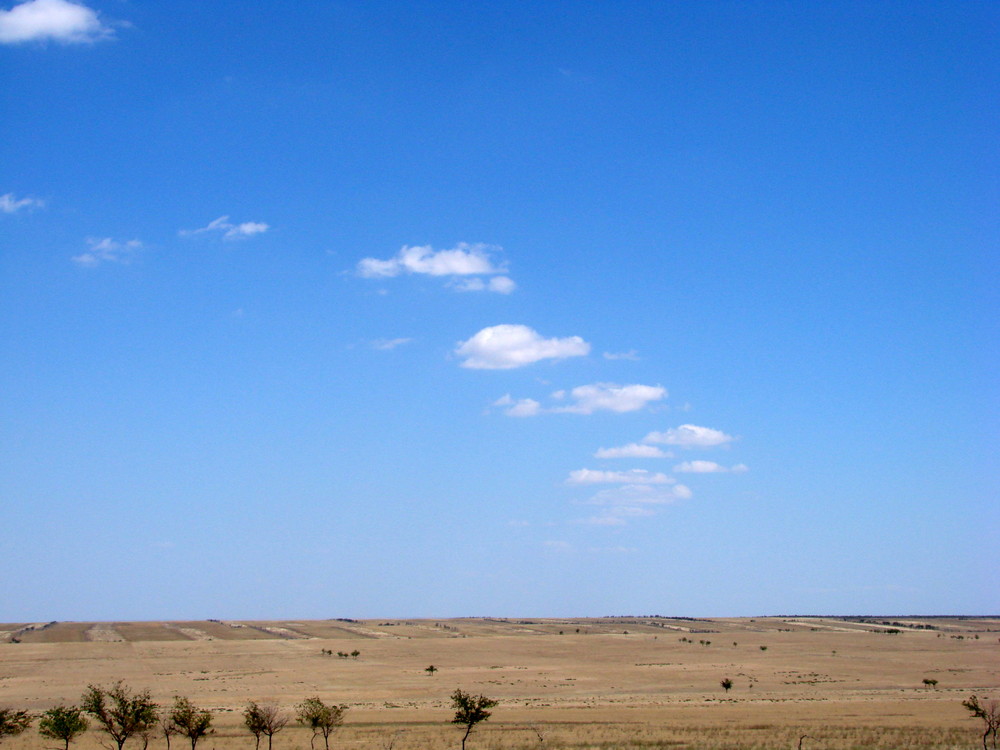 Kasachische Steppe