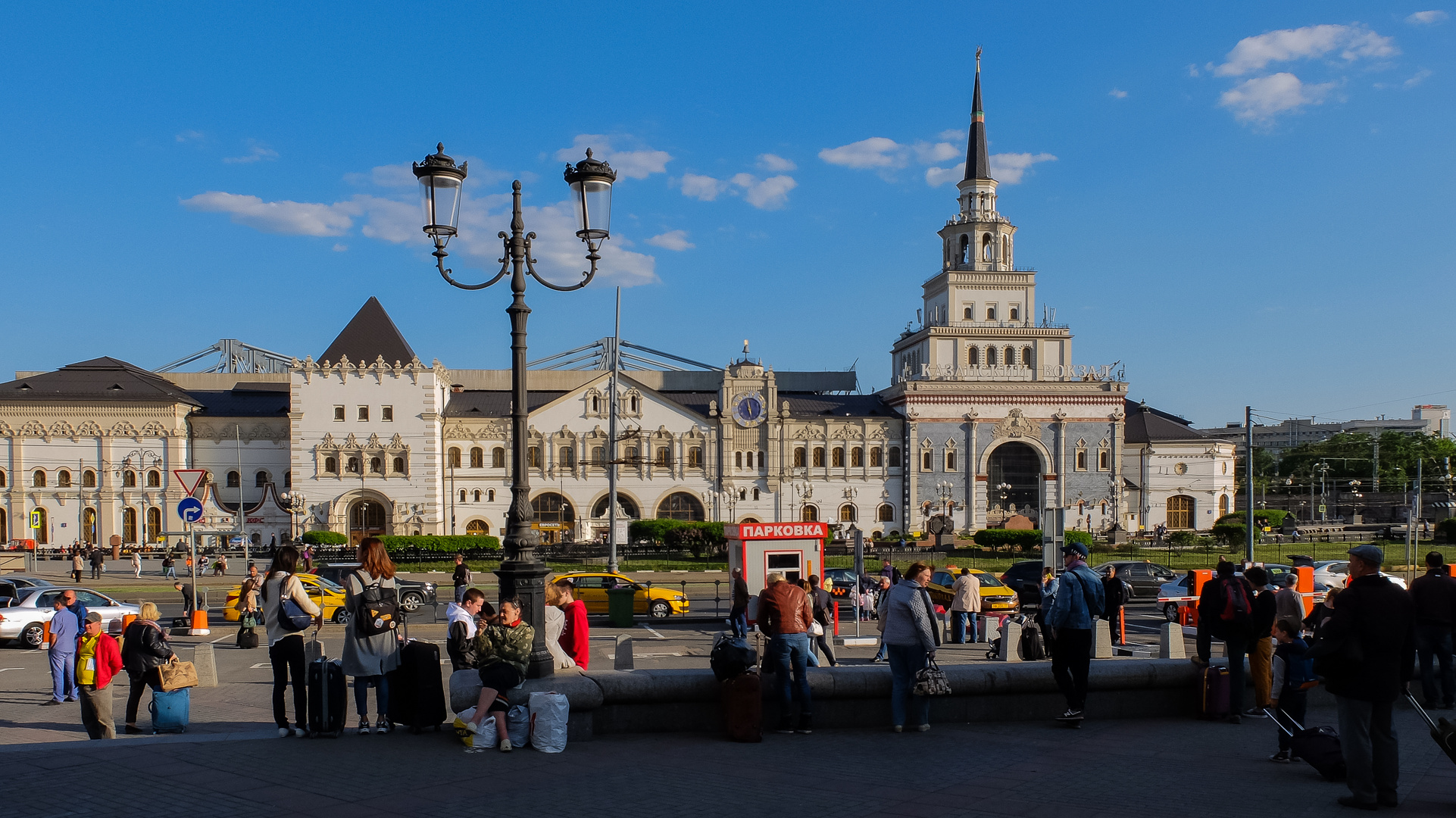 Kasaner Bahnhof in Moskau