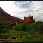 Kasbah im Dadéstal, Marokko