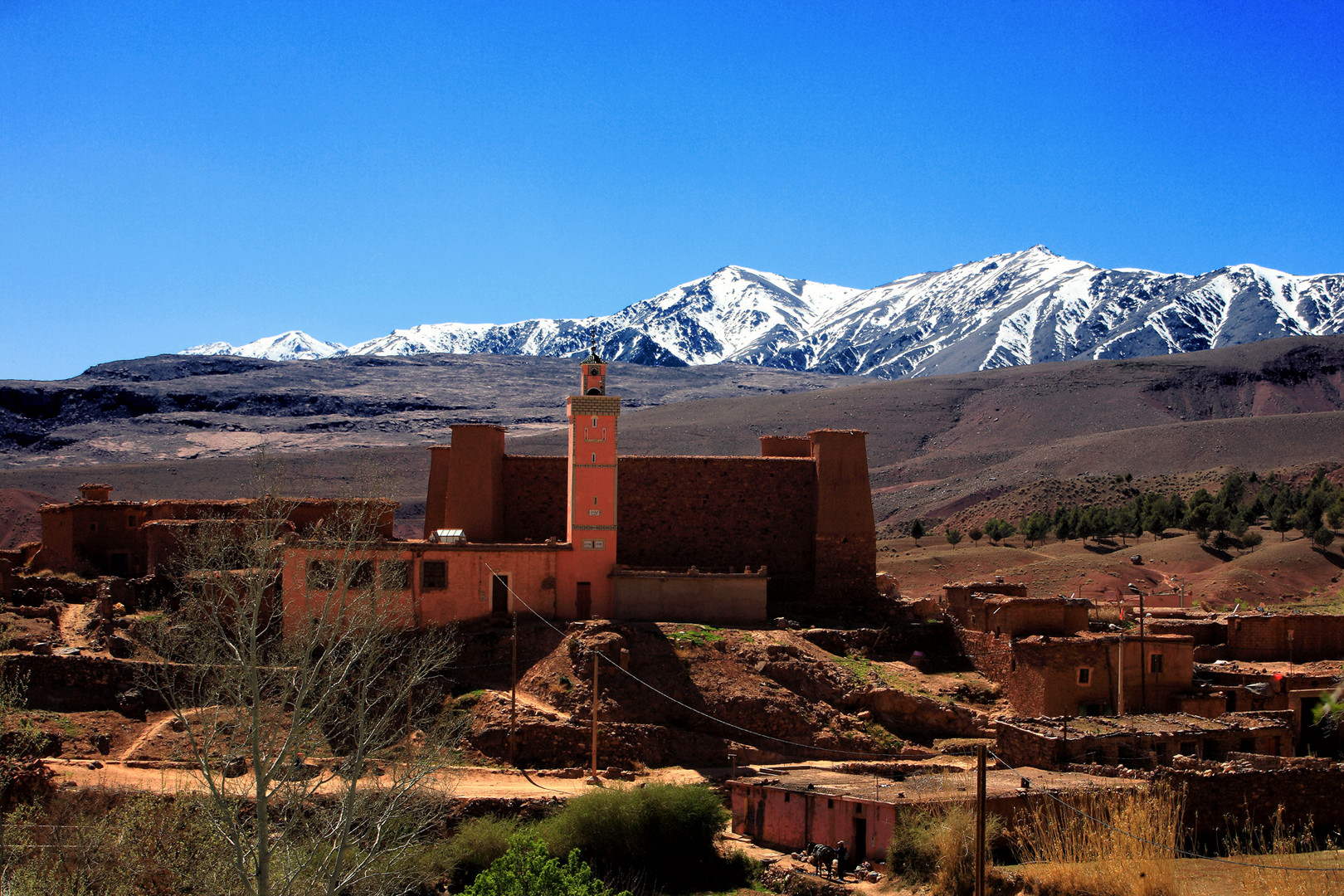 Kasbah im Hohen Atlas