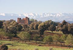 kasbah im hohen atlas von marokko