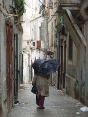 Kasbah im Regen