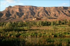 Kasbah im südlichen Draatal