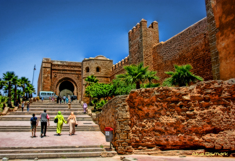 Kasbah in Rabat , Kingdom of Morocco