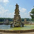 Kaskade im Park von Schloss Seehof