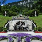 -Kaskade mit Neptunbrunnen und Laubengängen-