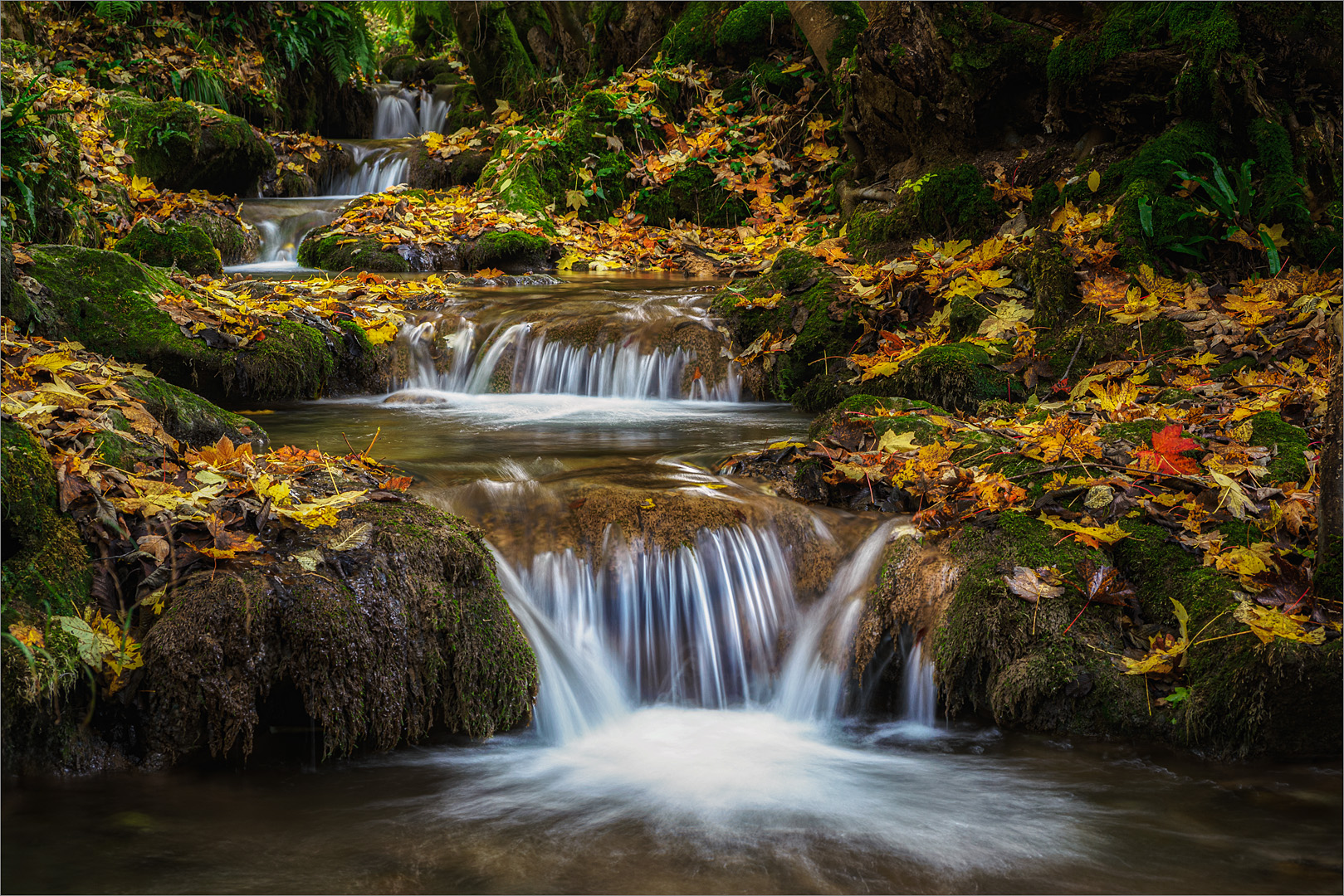 Kaskaden Foto & Bild wald, wasser, natur Bilder auf