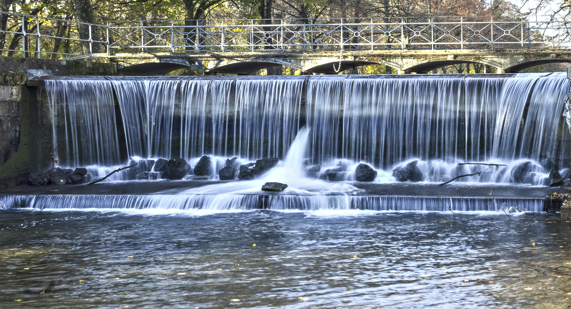 Kaskadenbrücke, Schlosspark Laxenburg