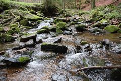 Kaskadenschlucht in der Rhön