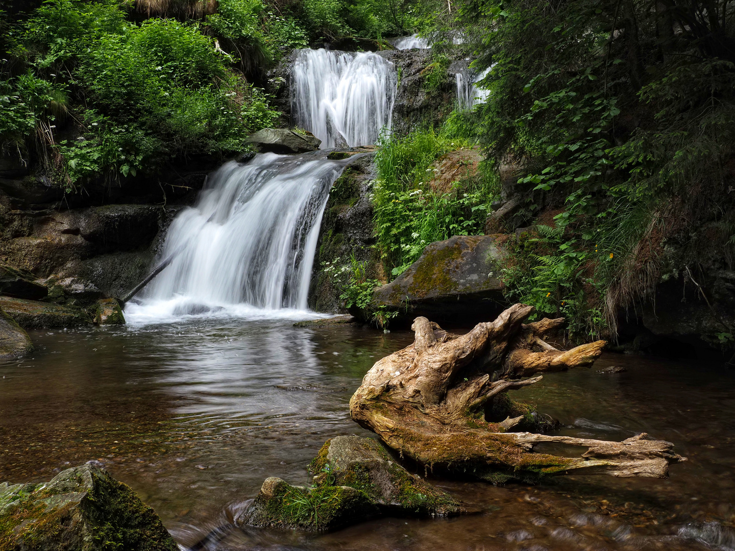 Kaskadenwasserfall Graggerschlucht