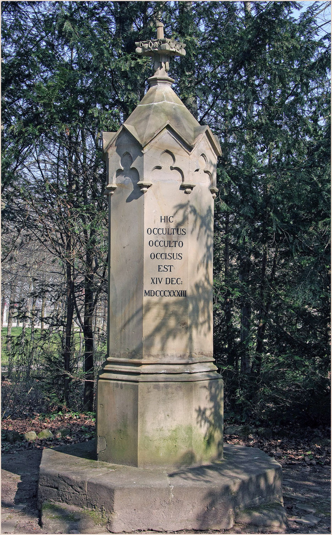 Kaspar Hauser Monument