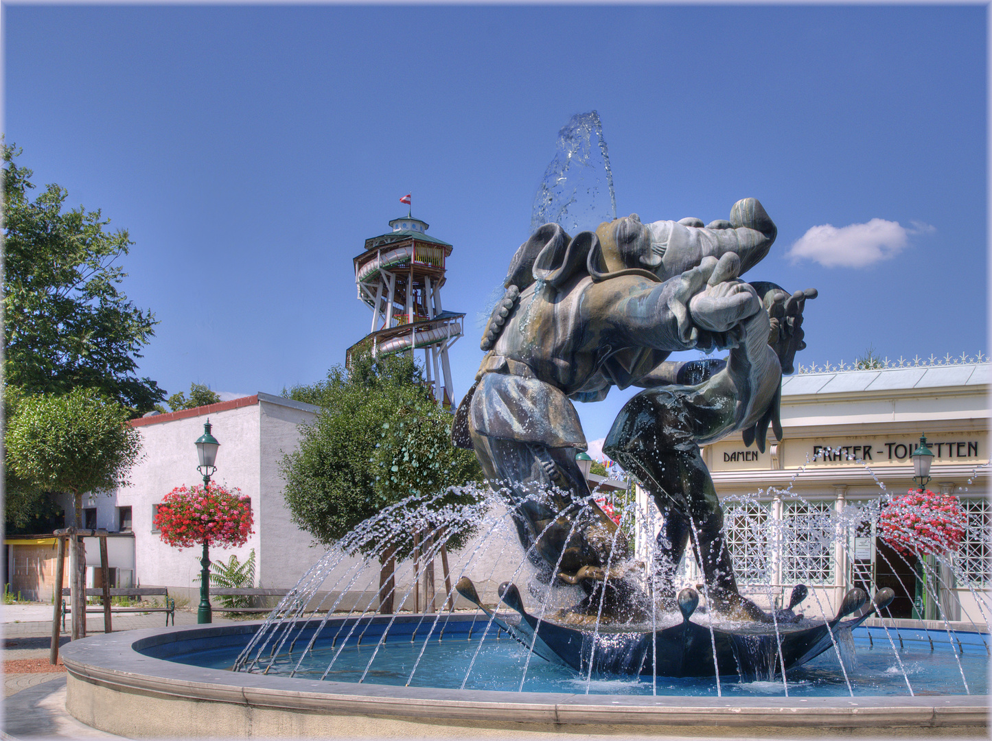 Kasperlbrunnen im Wiener Prater