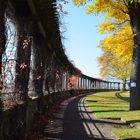 Kassel, Am Weinberg im Herbst