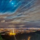 Kassel bei Vollmond