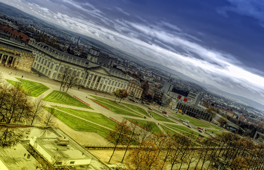 Kassel Friedrichsplatz 2009-12-07 HDR