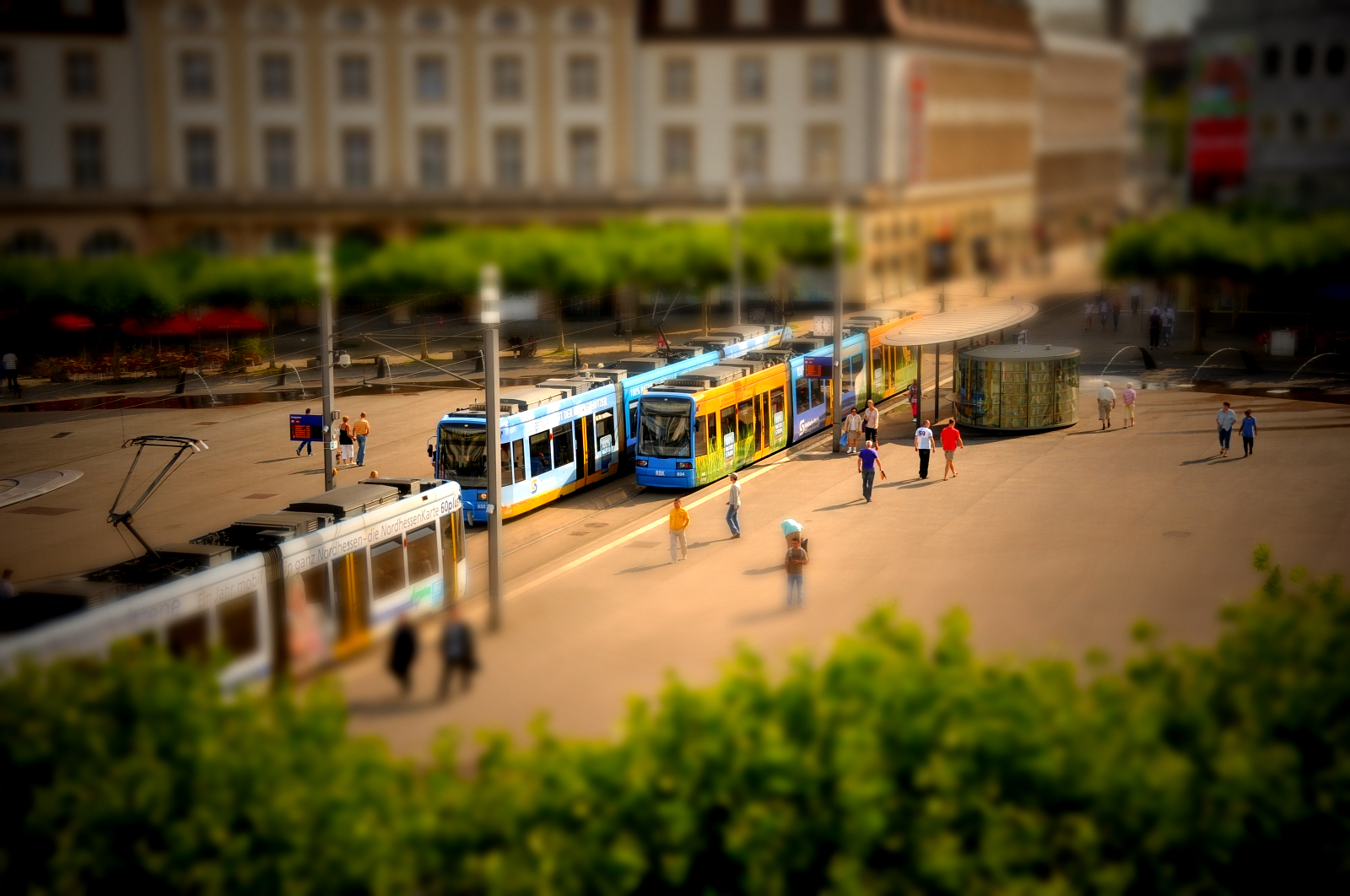 kassel - königsplatz en miniature