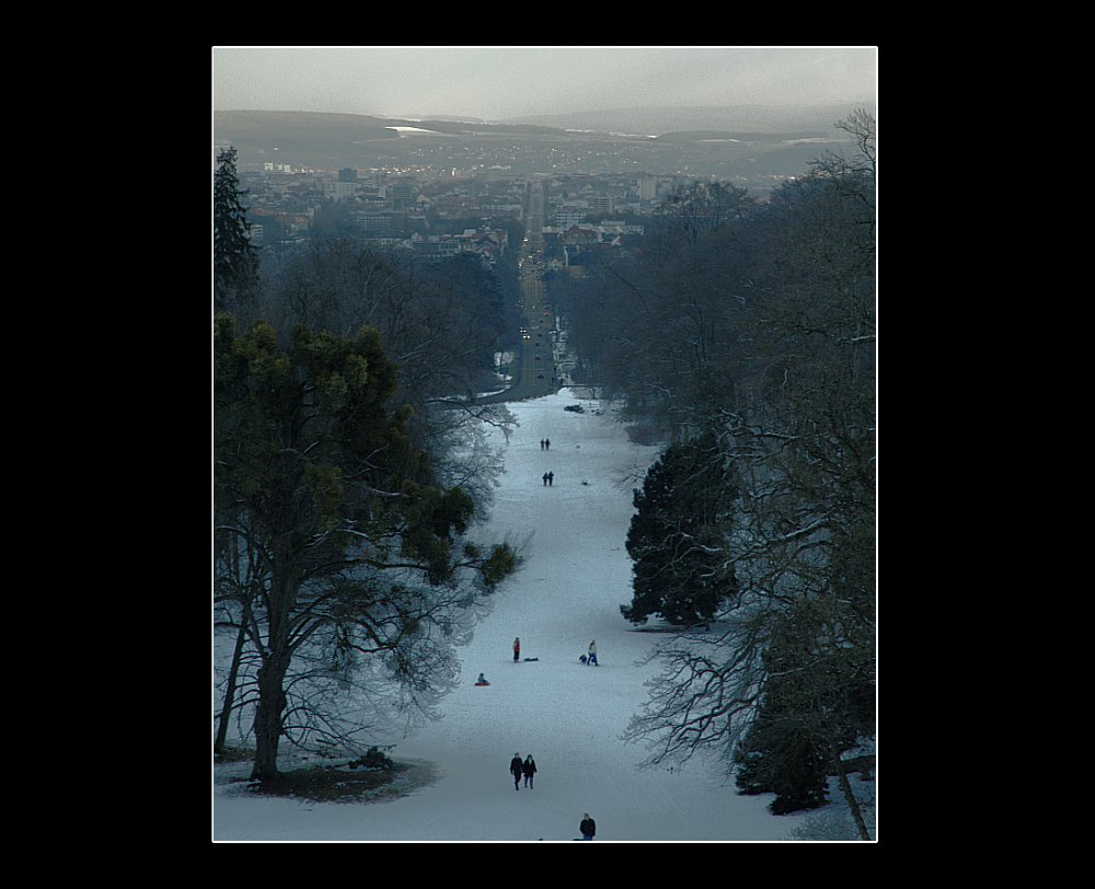 Kassel von der Wilhelmshöhe aus..