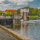 Kasseler Schleuse und Stauwerk in der Fulda