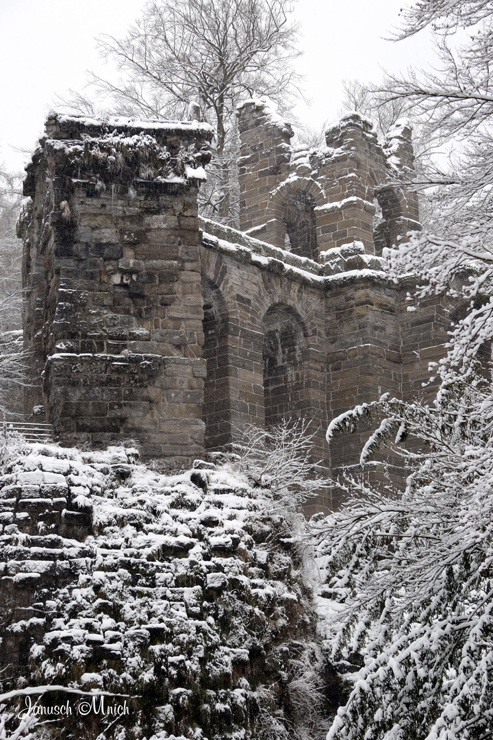 Kassel_Winter im Bergpark Wilhelmshöhe_4