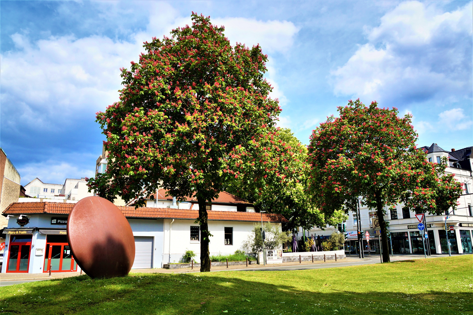 Kastanienblüte in Gelsenkirchen