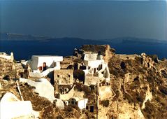 Kastell in Oia