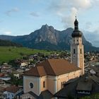 Kastelruth mit Blick auf den Schlern