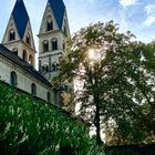 Kastorkirche am Abend