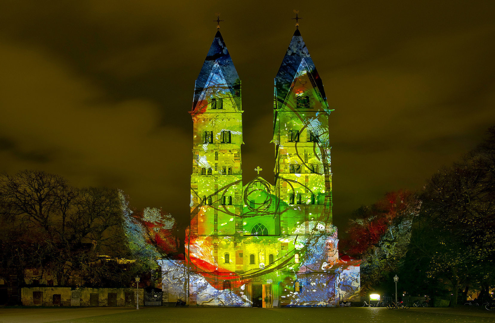 Kastorkirche, beleuchtet "Les Monuments vivants" Ingo Bracke