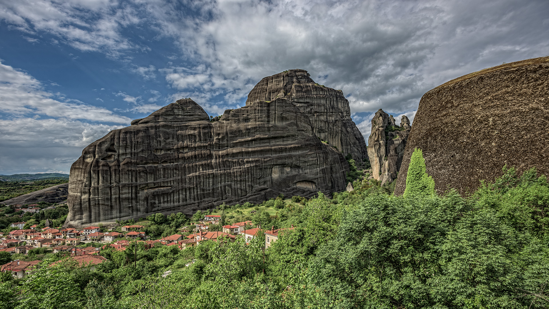 Kastraki und der heilig Geist Berg