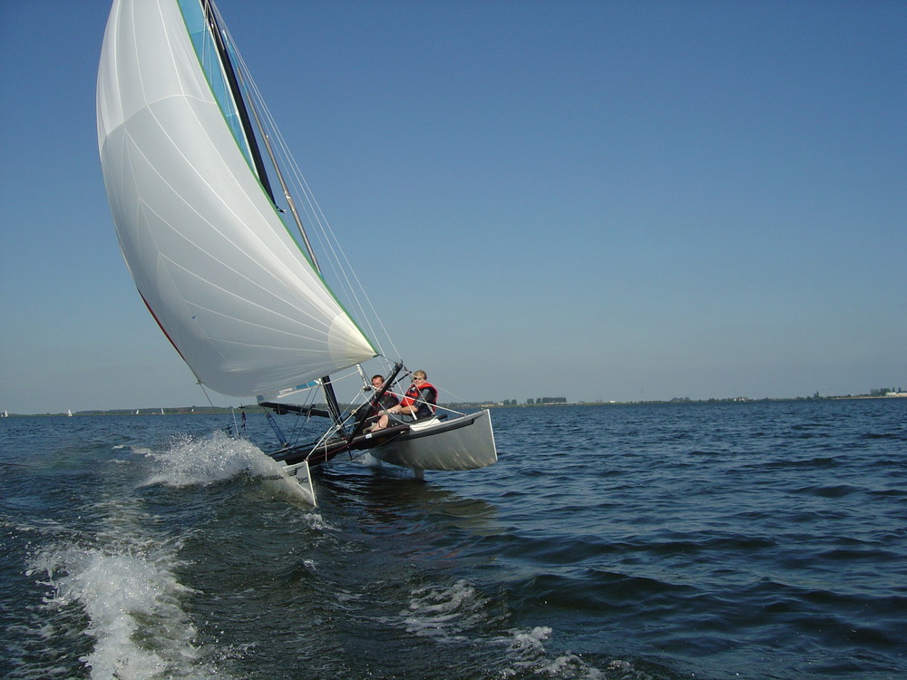 Kat-Segeln auf dem Veluwemeer