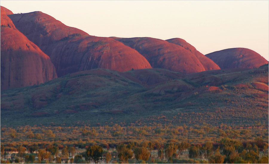 Kata Tjuta at Sunrise