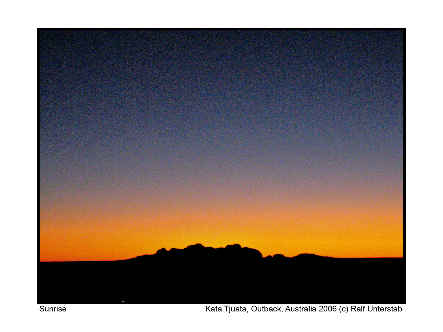 Kata Tjuta, Australien (2006)