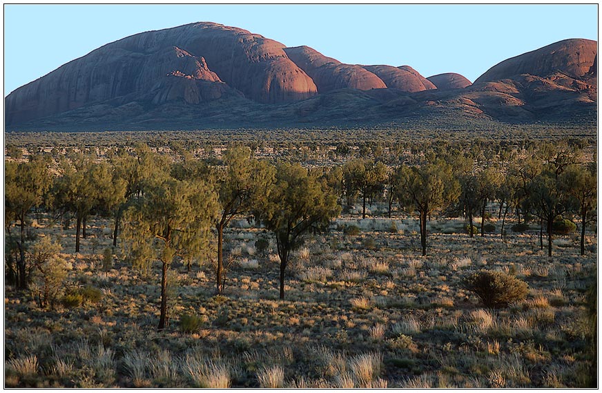 Kata Tjuta im Sonnenaufgang