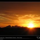 Kata Tjuta im Sonnenuntergang