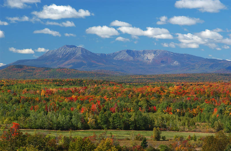 Katahdin In Autumn