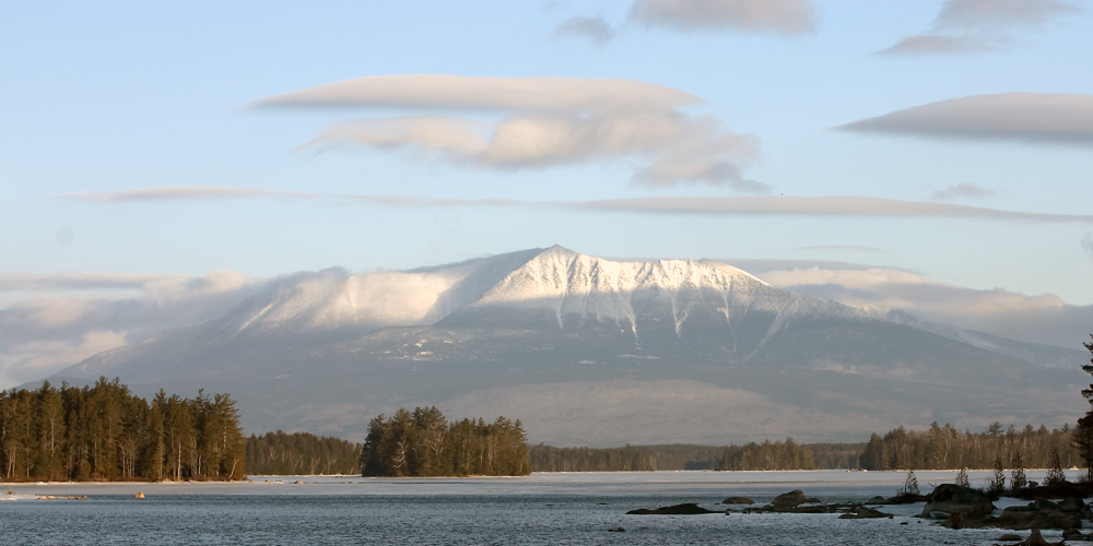 Katahdin Winter - Millinocket Stream