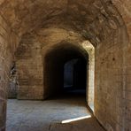Katakomben unter der Tribüne, des Amphitheaters in Xanten