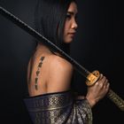 Katana with Girl