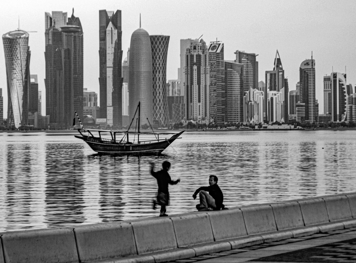 KATAR  Doha Drei menschlische Dimensionen