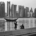 KATAR  Doha Drei menschlische Dimensionen