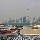 Katar : (Qatar) Hafen von Doha.