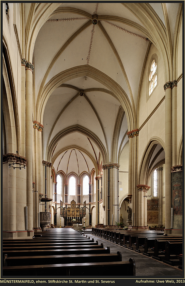 Kath. Pfarrkirche St. Martin und St. Severus MÜNSTERMAIFELD (Landkreis Mayen-Koblenz)