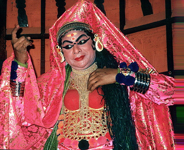 kathakali dancer in Cochin kerala
